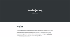 Desktop Screenshot of jeong.com