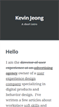 Mobile Screenshot of jeong.com