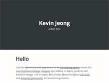 Tablet Screenshot of jeong.com